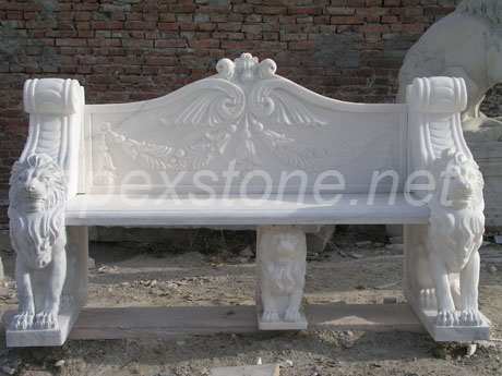 Stone Carving Bench 001